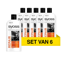 SYOSS Aanbieding: Syoss Conditioner Repair (6 flessen - 440 ml)  SSY00070