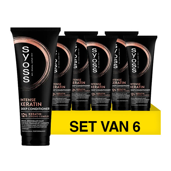 SYOSS Aanbieding: Syoss Intense Keratin Deep Conditioner (6 stuks - 250 ml)  SSY00251 - 1