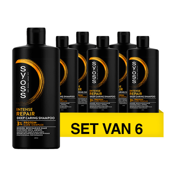 SYOSS Aanbieding: Syoss Intense Repair Shampoo (6 stuks - 440 ml)  SSY00327 - 1
