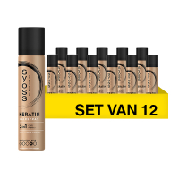 SYOSS Aanbieding: Syoss Keratin Haarspray Reisformaat (12 stuks - 75 ml)  SSY00269