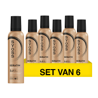 SYOSS Aanbieding: Syoss Keratin Mousse (6 stuks - 250 ml)  SSY00303