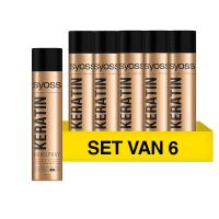 SYOSS Aanbieding: Syoss Keratine Haarspray Extra Strong Nr. 4 (6 flessen - 400 ml)  SSY00076