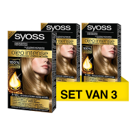 SYOSS Aanbieding: Syoss Oleo Intense 4-60 Goudbruin Haarverf (3 stuks)  SSY00133