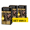 Aanbieding: Syoss Oleo Intense 5-54 Licht Asbruin Haarverf (3 stuks) SSY00139 - 1