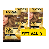 SYOSS Aanbieding: Syoss Oleo Intense 8-60 Honing Blond Haarverf (3 stuks)  SSY00175