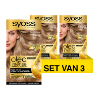 SYOSS Aanbieding: Syoss Oleo Intense 8-68 Pale Sand  Haarverf ( 3 stuks)  SSY00177