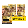 Aanbieding: Syoss Oleo Intense 8-68 Pale Sand  Haarverf ( 3 stuks) SSY00177 - 1