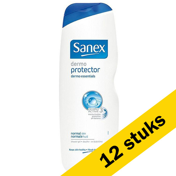 Sanex Aanbieding: 12x Sanex Dermo Protector douchegel (1000 ml)  SSA06036 - 1