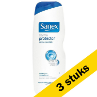 Sanex Aanbieding: 3x Sanex Dermo Protector douchegel (1000 ml)  SSA05080