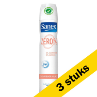 Sanex Aanbieding: 3x Sanex deodorant spray Sensitive Skin (200 ml)  SSA05071