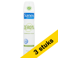 Sanex Aanbieding: 3x Sanex deodorant spray Zero Respect & Control (200 ml)  SSA05070
