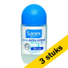 Aanbieding: 3x Sanex deoroller Dermo Extra Control (50 ml) SSA05056 - 1