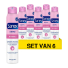 Aanbieding: 6x Sanex deodorant spray Dermo Invisible (200 ml)