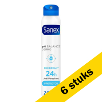 Sanex Aanbieding: 6x Sanex deodorant spray Dermo Protector (200 ml)  SSA06029