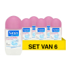Aanbieding: 6x Sanex deoroller Dermo Invisible (50 ml)