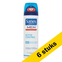 Sanex Aanbieding: 6x Sanex for Men deodorant spray Dermo active control (200 ml)  SSA06046