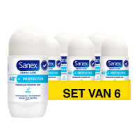 Aanbieding: Sanex Deodorant Roller Dermo Protector (6 stuks à 53 ml) SSA07160