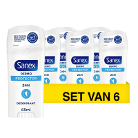 Aanbieding: Sanex Deodorant Stick Dermo Protector (6 stuks à 65 ml) SSA07168