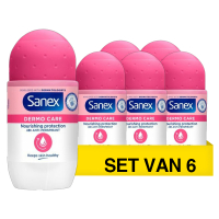 Aanbieding: Sanex Dermo Care Deodorantroller (6 stuks à 50 ml) SSA07142