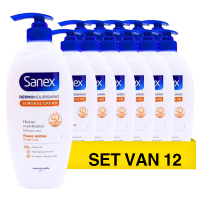 Sanex Aanbieding: Sanex Dermo Nourishing Douchecreme (12 flessen - 700 ml)  SSA06090