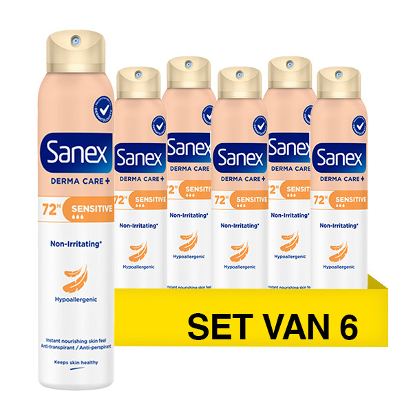 Aanbieding: Sanex Dermo Sensitive Deodorant Spray (6 stuks à 200 ml) SSA07156 - 1