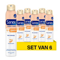 Aanbieding: Sanex Dermo Sensitive Deodorant Spray (6 stuks à 200 ml) SSA07156