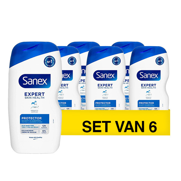 Aanbieding: Sanex Expert Skin Health Protector Douchecrème (6 stuks - 400 ml) SSA06094 - 1