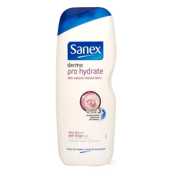 Sanex Dermo Pro Hydrate douche- en badcrème (650 ml)  SSA05047 - 1