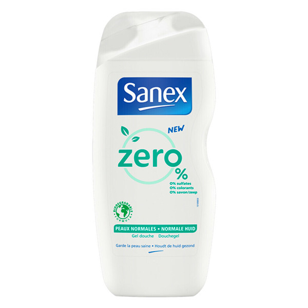 Sanex douchegel Zero% normale huid (250 ml)  SSA05027 - 1