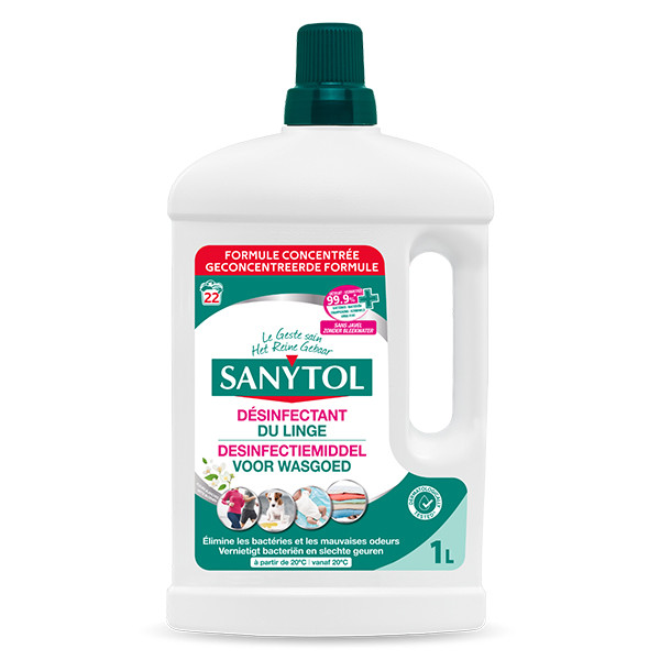 Sanytol desinfectiemiddel voor wasgoed 1 liter (11 wasbeurten)  SSA00017 - 1