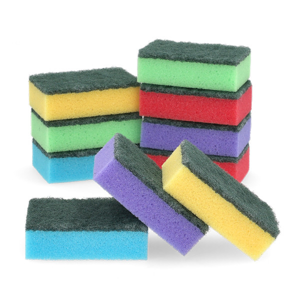 Schuurspons | 10 stuks (123schoon  huismerk) SDR00019 - 1