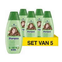 Schwarzkopf Aanbieding: 5x Schwarzkopf 7-kruiden shampoo (400 ml)  SSC00171