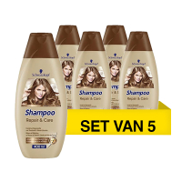 Schwarzkopf Aanbieding: 5x Schwarzkopf Repair & Care shampoo (400 ml)  SSC00176