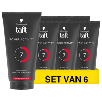 Schwarzkopf Aanbieding: Taft Power Activity Gel Nr. 7 (6 tubes - 150 ml)  SSC01120