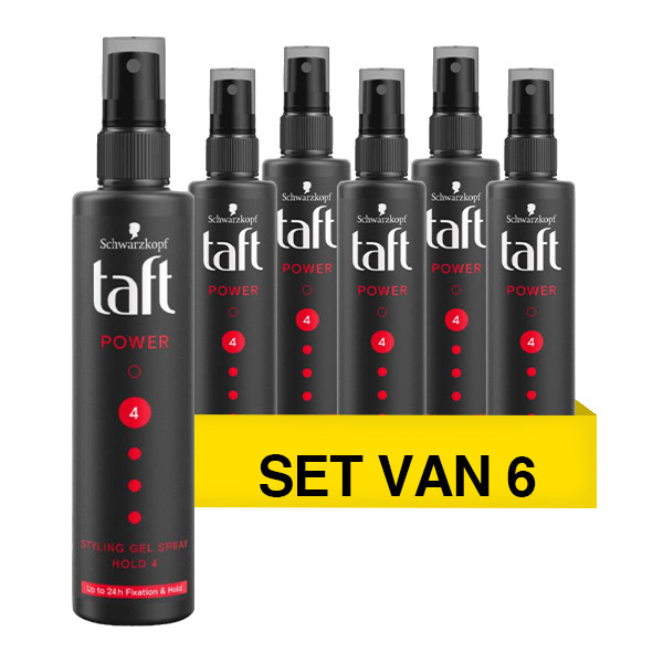 Schwarzkopf Aanbieding: Taft Power Gel Haarspray Nr. 4 (6 sprays - 150 ml)  SSC01140 - 1