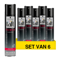 Schwarzkopf Aanbieding: Taft Power Haarspray Mega Strong Nr. 5 (6 sprays - 250 ml)  SSC01152