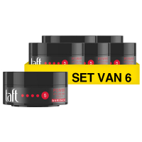 Schwarzkopf Aanbieding: Taft Power Styling Wax  Nr. 5 (6 potten - 75 ml)  SSC01148