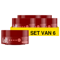 Schwarzkopf Aanbieding: Taft Sculpting Paste Nr. 5+ (6 potten - 75 ml)  SSC01150