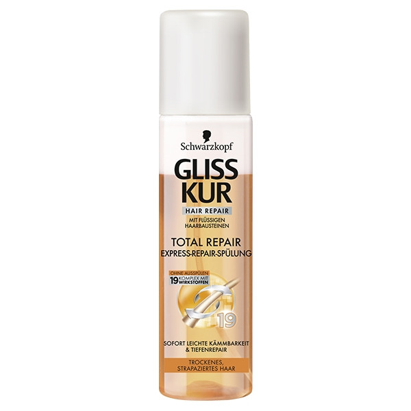 Schwarzkopf Gliss Kur Total Repair 19 anti-klit spray (200 ml)  SSC00004 - 1