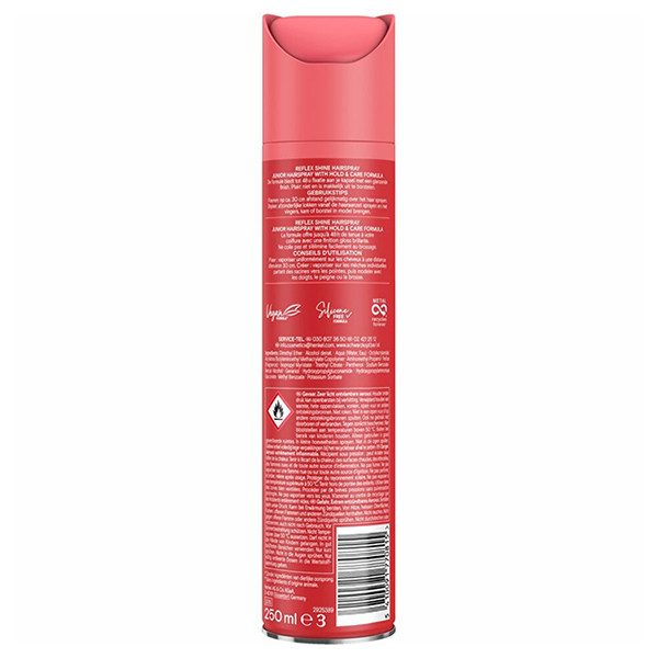 Schwarzkopf Junior Reflex Shine Ultra Strong haarspray (250 ml) SSC01189 - 2