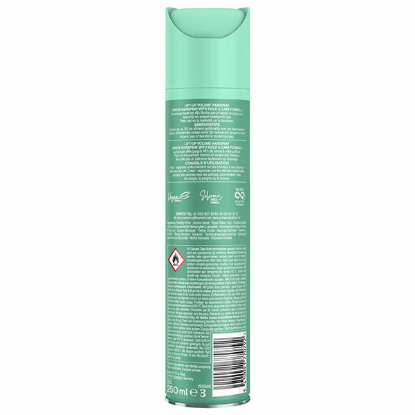 Schwarzkopf Taft Junior Haarspray Ultra Lift-Up Volume (250 ml) SSC01219 - 2