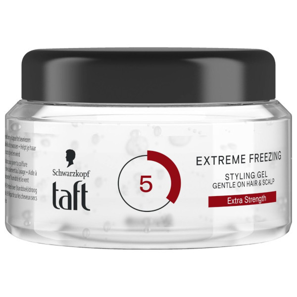 Schwarzkopf Taft Styling Haargel Pot - Extreme Freezing 5 (250 ml)  SSC01066 - 1