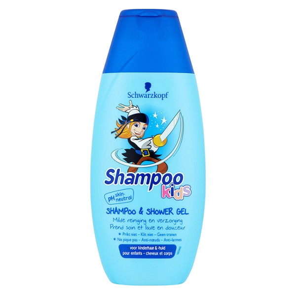 Schwarzkopf shampoo en douchegel Kids Boys Piraat (250 ml)  SSC00015 - 1