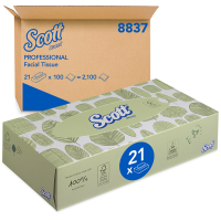Scott 2-laags Zakdoekjes 8837 (100 vellen)  SCO00059