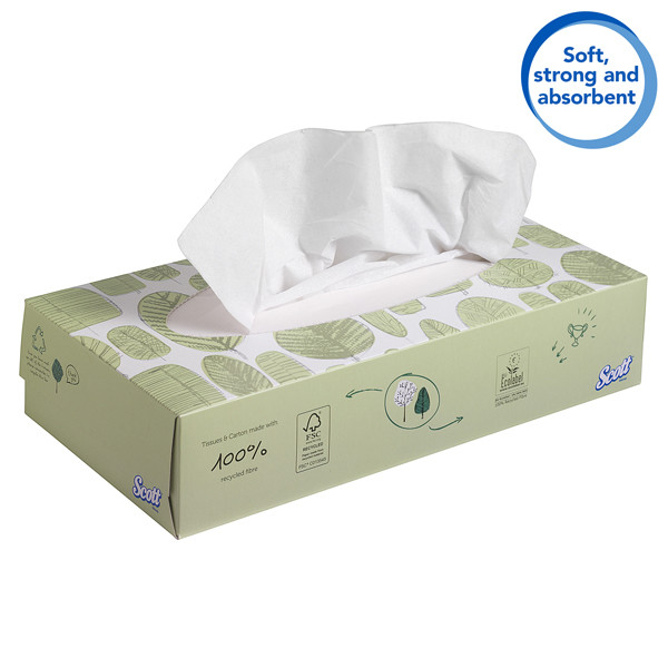 Scott 2-laags Zakdoekjes 8837 (100 vellen)  SCO00059 - 3