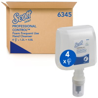 Aanbieding: Scott Control Handzeep Schuim Voor Frequent Gebruik 6345 (4 flacons - 1,2 L) SCO00071