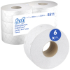 Scott Essential 2-laags Jumbo Toiletrol 8511 (6 rollen - 380 m)  SCO00062 - 1