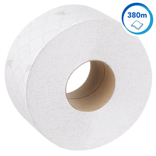 Scott Essential 2-laags Jumbo Toiletrol 8511 (6 rollen - 380 m)  SCO00062 - 3