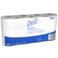 Scott Essential 2-laags Standaardrollen Toilettissue 8519 (8 rollen)  SCO00067
