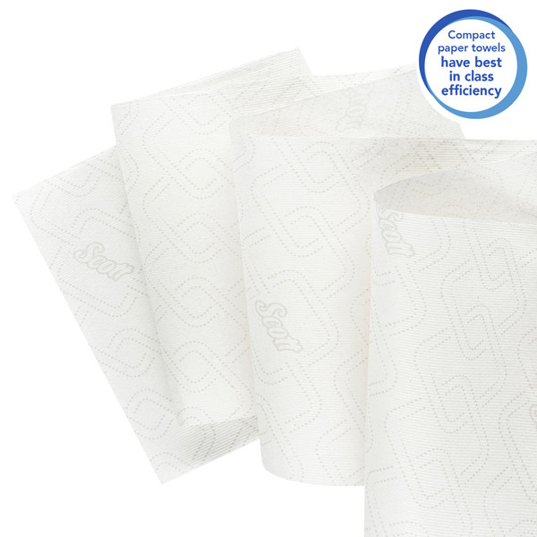 Scott Essential Slimroll Handdoeken Op Rol 6695 (6 rollen)  SCO00051 - 5